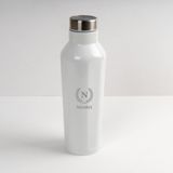 Kişiye Özel Isim Logolu Paslanmaz Çelik Termos Beyaz - 500 ml