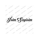 Kişiye Özel Isim Sticker 00984