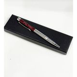 Kişiye Özel Isim Yazılı Metal Tükenmez Kalem – Şık Hediye Kutulu, Premium Tasarım - Bordo