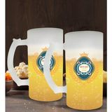 Kişiye Özel İsimli 2’li Buzlu Cam Bira Bardağı 50cl-109
