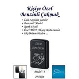 Kişiye Özel İsimli - Benzinli Çakmak - Model 4 - 29 Ekim Temalı TSBHSKR00751
