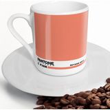 Kişiye Özel Isimli Pantone C Pink Kahve Fincanı