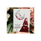 Kişiye Özel isimli Şans Bilekliği Söz, Nişan, Kına, Nikah, Düğün Hediyesi 24 adet KAİSERİN1