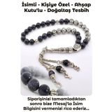 Kişiye Özel Isimli - Yıldıztaşı Doğal Taş Tesbih - 8 Mm Küre Kesim