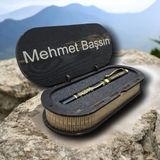 Kişiye Özel Kalem Besmele Kabartmalı ve Ahşap Kalem Kutusu