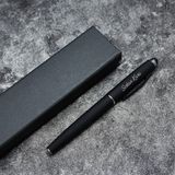 Kişiye Özel Kutulu Metal Roller Kalem Dokunmatikli - 1 - Mat Siyah