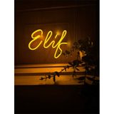 Kişiye Özel Neon İsimli Tabela - Gece Lambası - Tabela Renkli