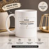 Kişiye Özel Premium Fotoğraflı Kupa İsim Yazılı Tasarım Hediye Bardak