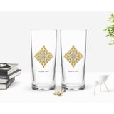 Kişiye Özel Renkli Baskılı İsimli İkili Rakı Bardağı Seti-109