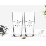 Kişiye Özel Renkli Baskılı İsimli İkili Rakı Bardağı SETI-113