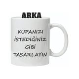 Kişiye Özel Resimli Beyaz Kupa Bardak İle Özelleştirilebilir Hediye