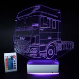 Kişiye Özel Tır 3D Led Lamba