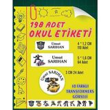 Kişiye Özel Transformers Temalı Etiket ( 198 Adet Defter Kalem Okul Etiketi ) - --