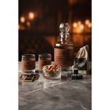 Kişiye Özel Viski Gift Set – Isim Yazılı Bardak & Şişeli – Columbus Scotch - Kahverengi