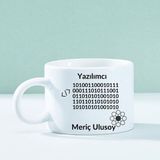 Kişiye Özel Yazılımcılara Özel Tasarımlı Motto Kahve Fincanı – Kod Tutkunlarına Şık Hediye - 1 Adet - 200 ml