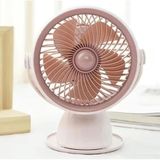 Kıskaçlı ve Masaüstü Mini Fan 14cm, Model YS2285 (Pembe)