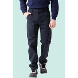 Kışlık Erkek Iş Pantolonu Gabardin Dayanıklı ve Konforlu Galanthus Havalara - Lacivert - M
