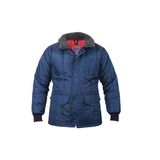 Kışlık Iş Güvenliği Mont Su Geçirmez Termal Astarlı Shd Montu Astar Için Konforlu - Lacivert - 3XL