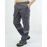 Kışlık Iş Pantolonu 7x7 Gabardin Kumaş %100 Pamuklu Unisex - Gri