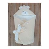 KIŞLIK KALIN KIZ ERKEK BEBEK BATTANİYESİ & DIŞ KUNDAK WELSOFT PELUŞ - AYICIK KULAKLI
