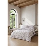Kışlık Pazen Tek Kişilik Nevresim Takımı Cloud Gray - Gri - Beyaz - 160 x 200 cm