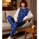Kışlık Polar Ayıcık Desenli Kadın Pijama Takımı Fonksiyonel Dayanıklı Kaliteli Konforlu Şık