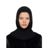 Kışlık Tam Kalıp Boğazlı Dokuma Triko Bere - Siyah