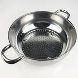 Kısmet Çanak Sepeti Çelik Süzgeç Makarna Sebze Süzgeci 28 cm