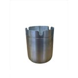Kısmet Kokusuz Paslanmaz Çelik Metal Küllük 8cm
