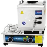 Kısmet Mzn 15 Lik Doğalgazlı 10 Litre 1 Demlikli Çay Kazanı - 10 lt