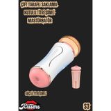 Kissers Cinsel Oyuncak Saklama Kutulu Ultra Realistik Çift Taraflı Güçlü Titreşimli Suni Vajina Mastürbatör