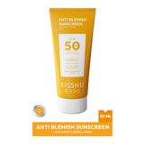 KISSHU Leke Karşıtı Tüm Ciltler İçin Yüksek Korumalı Spf 50+ Güneş Kremi Glutatyon Etkili 50 ml