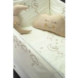 Kista Baby Bebek Uyku Seti Nevresim Takımı 60x120 Cloudy Krem
