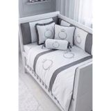 Kista Baby Bebek Uyku Seti Nevresim Takımı 60x120 Crown Gri