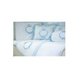Kista Baby Bebek Uyku Seti Nevresim Takımı 70x130 Crown Mavi