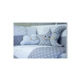 Kista Baby Park Yatak Bebek Uyku Seti Nevresim Takımı 70x110 Cloudy Gri