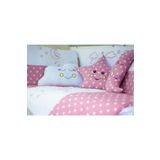 Kista Baby Park Yatak Bebek Uyku Seti Nevresim Takımı 70x110 Cloudy Pembe