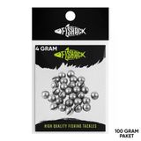 Kıstırma Yarma Kurşun - Kesikli Olta Kurşunu - 4 Gram (100 Gr)