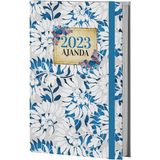Kitabevi Mor Kelebek Beyaz Bahçe 2023 Ajanda, 13.5X21CM, 128 Sayfa, Ciltli