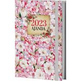 Kitabevi Mor Kelebek Pembe Hayaller 2023 Ajanda, 13.5X21CM, 128 Sayfa, Ciltli