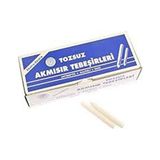 Kitabevimden Akmısır Tebeşir Tozsuz 100 Lü Beyaz-10-Lı-Koli - Çok Renkli - tek