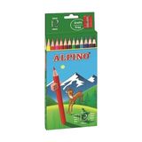 Kitabevimden Alpino Kuru Boya Tam Boy 12 Li AL010654 - Çok Renkli - tek