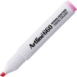Kitabevimden Artline Fosforlu Kalem Kesik Uç 1,0-4,0 mm Pastel Pink (12 ADET)660 - yok