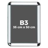 Kitabevimden Bafix Rondo Çerçeve Alüminyum 35X50 - tek