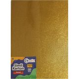 Kitabevimden Bafix Simli Karton 50X70 10 Renk Karışık-10-Pkt - Çok Renkli - tek