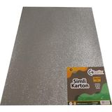 Kitabevimden Bafix Simli Karton 50X70 Gümüş (Silver)-10-Pkt - Çok Renkli - tek