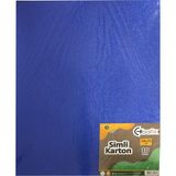 Kitabevimden Bafix Simli Karton 50X70 Mavi-10-Pkt - Çok Renkli - tek