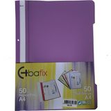 Kitabevimden Bafix Telli Dosya Plastik Xl Mor A4 (50 Li) - tek