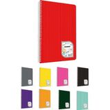 Kitabevimden Çınar Colormaxi Spiralli Defter Plastik Kapak A5 72 Yp Kareli (12 Adet Fiyatıdır) 72/4 - 0 - tek