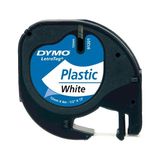 Kitabevimden Dymo Letratag Şerit Plastik 12 Mmx4 mt Beyaz 91201 59422